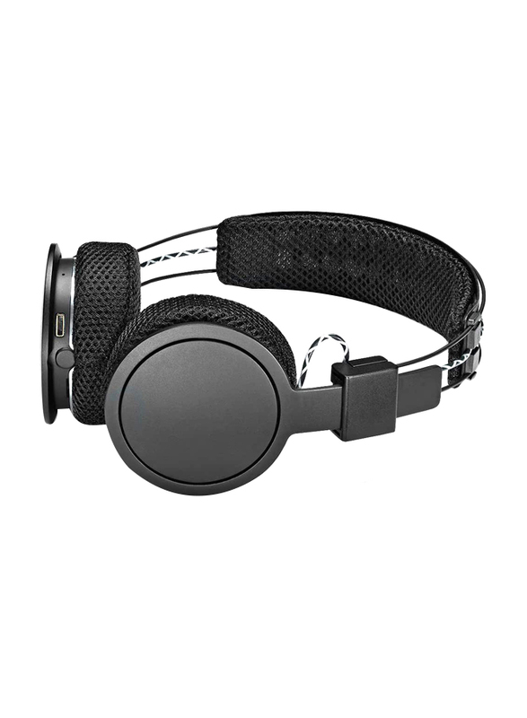 Urbanears Hellas Wireless Bluetooth On-Ear Headphone with Mic, Black Belt