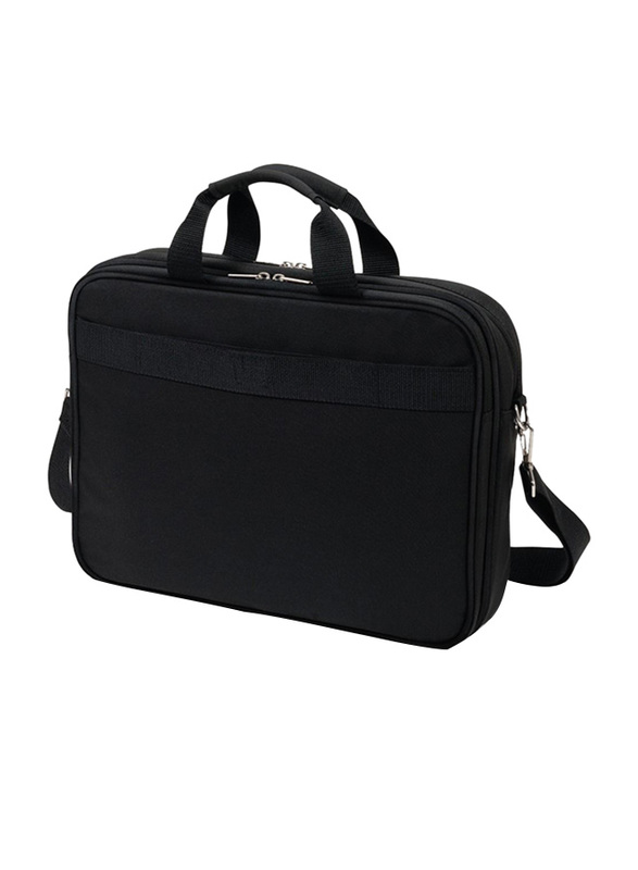 Dicota Top Traveller Base 13-14.1-inch Messenger Laptop Bag, Black