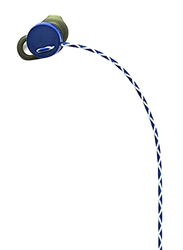 Urbanears Reimers 3.5 mm Jack In-Ear Neckband Earphones with Mic, Trail Apple Blue