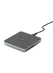 Alogic 10W Ultra Wireless Charging Pad, ULQC10W-SLV, Silver