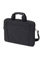 Dicota Slim Case Base 11-12.5-inch Messenger Laptop Bag, Black