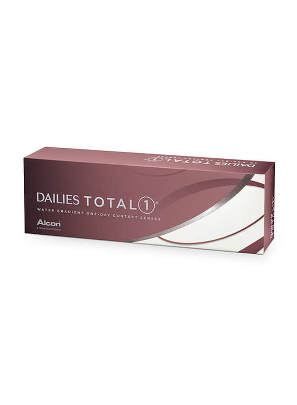 

Dailies Alcon Total 1 1-Day Pack of 30 Contact Lenses with Various Powers, Clear, 5.50