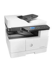 HP LJ MFP M443NDA Laser Printer, 8AF72A, White
