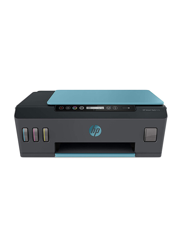 

HP Smart Tank 516 Wireless All-in-One Printer, 3YW70A, Black/Blue