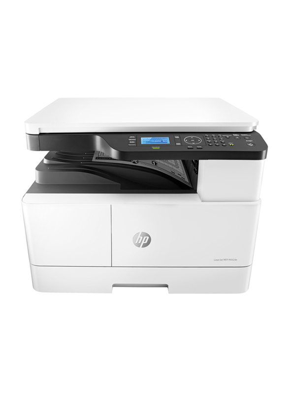HP LJ MFP M442DN Laser Printer, 8AF71A, White
