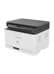 HP Color Laser MFP 178NW Laser Printer, 4ZB96A, White