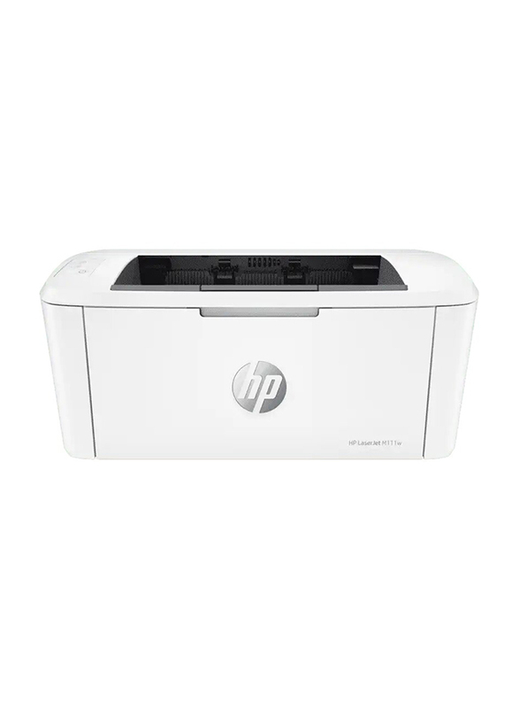 HP LaserJet M111W Laser Printer, 7MD68A, White