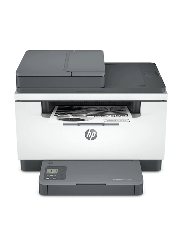 

HP LaserJet MFP M236SDN Mono Laser Printer, 9YG08A, White/Grey