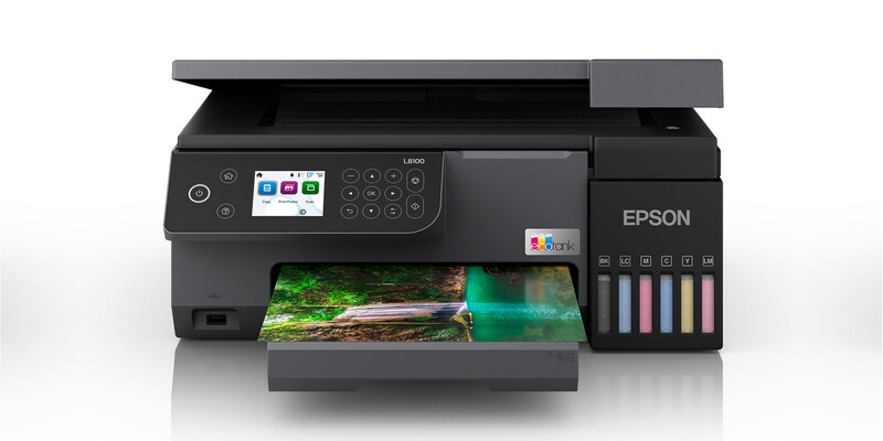 

Epson EcoTank L8100 (6-colour) A4 3-in-1 Photo Printer