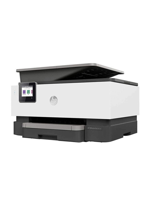 HP OfficeJet Pro 9010 All-in-One Printer, 3UK83B, White/Black