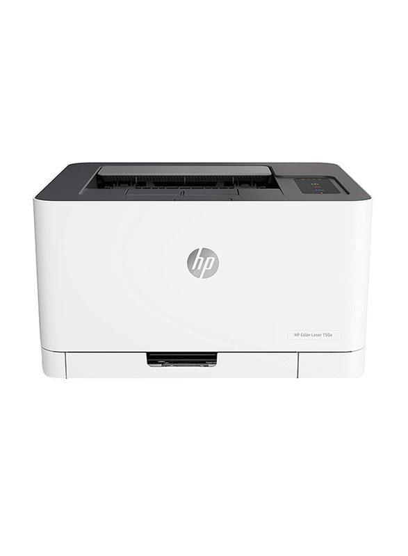 HP Color Laser 150A Laser Printer, 4ZB94A, White