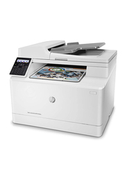 HP Color LaserJet Pro MFP M183FW Laser Printer, 7KW56A, White