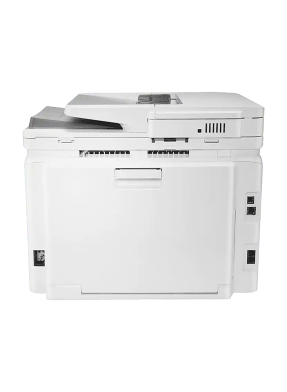 HP LaserJet Pro MFP M283FDN Color Laser Printer, 7KW74A, White