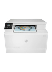 HP LaserJet Pro MFP M182N Color Laser Printer, 7KW54A, White