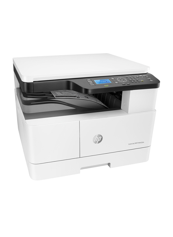 HP LJ MFP M442DN Laser Printer, 8AF71A, White