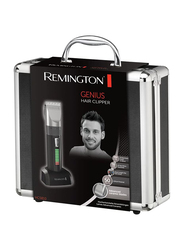 Remington Genius Lithium Powered Hair Clipper, HC5810, Silver/Black