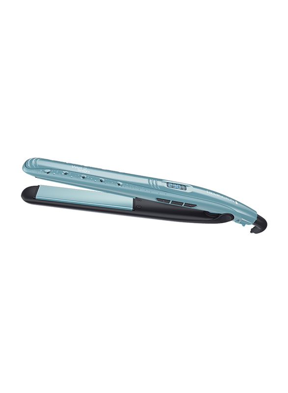Remington Wet2Straight Hair Straightener, S7300, Blue/Black