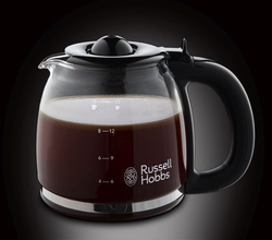 Russell Hobbs Adventure Coffee Maker, 1100W, 24010, Black/Silver