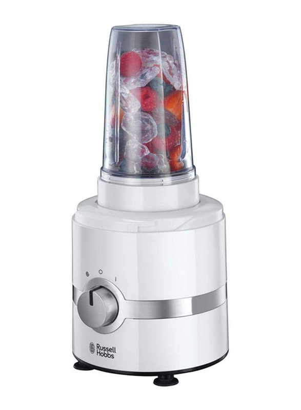 Russell Hobbs 3 in 1 Ultimate Juicer, 800W, 22700, White/Clear