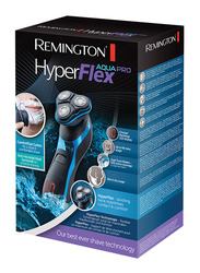 ريمنجتون هايبر فليكس أكوا برو ماكينة حلاقة ، XR1470 ، أسود / أزرق