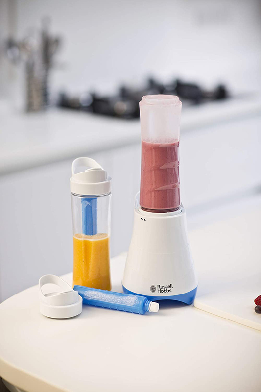 Russell Hobbs Mix and Go Cool Smoothie Maker Blenders, 300W, 21351, Multicolour