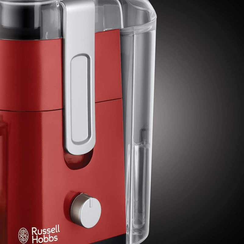Russell Hobbs Desire Juicer, 550W, 24740, Red/Clear