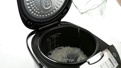 راسل هوبز جهاز طهي متعدد الاستخدامات سعة 5 لتر ، 900 واط ، 21850 ، أسود / فضي