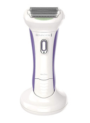 Remington Smooth & Silky Rechargeable Lady Shaver, WDF5030, White/Purple