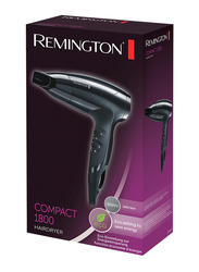 Remington Compact 1800 Hair Dryer, 1800W, D5000, Black