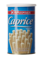 Caprice Papadopoulos Wafer Rolls with Vanilla Flavoured Cream, 115g