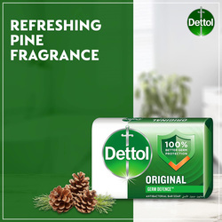 Dettol Original Antibacterial Soap Bar, 165gm