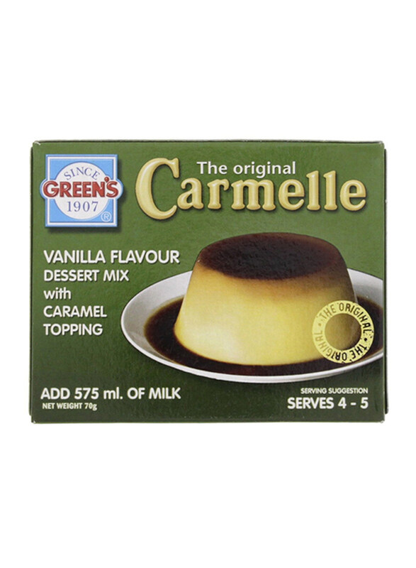 

Green's Carmelle Vanilla Flavour Dessert Mix with Caramel Topping, 70g