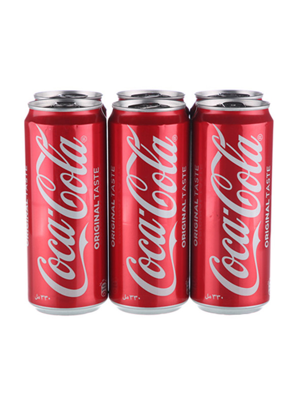 Coca Cola Regular, 6 x 330ml
