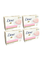 Dove Pink Beauty Cream Bar, 4 x 135gm