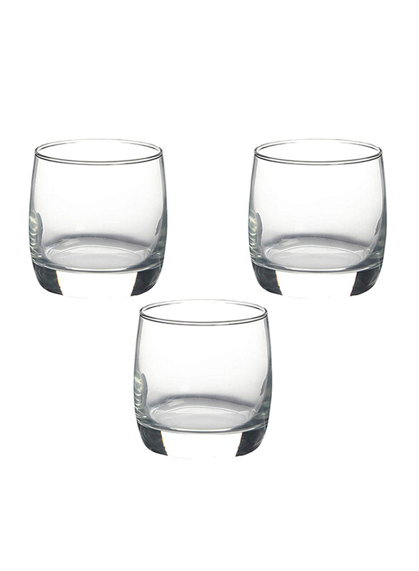

Luminarc 3-Piece 310ml Set Vigne Glass Old Fashion Tumbler, Clear