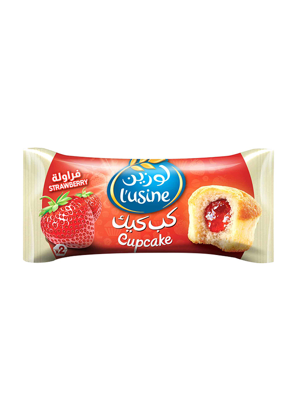 Lusine Strawberry Cupcake, 2 x 30g