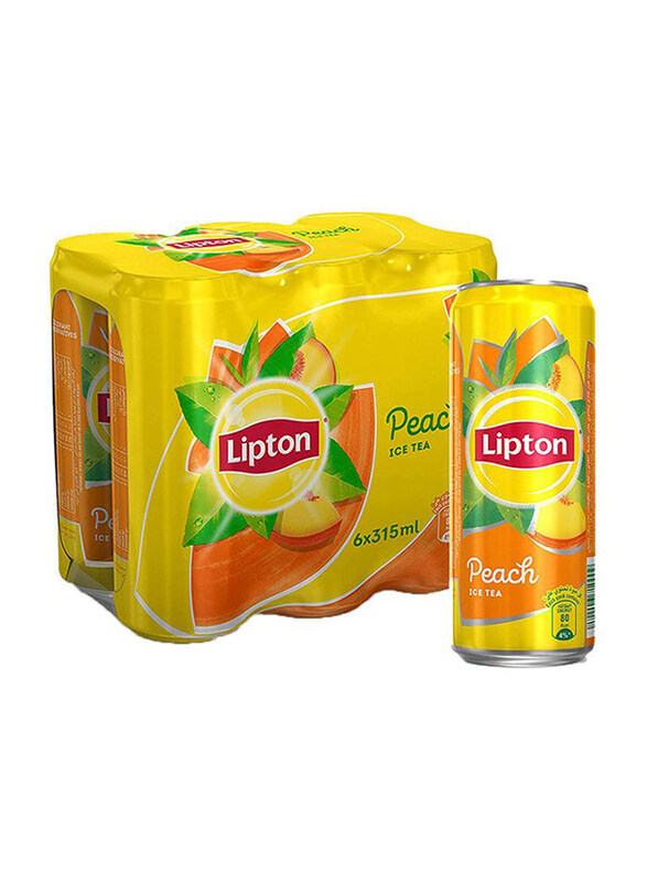 

Lipton Peach Ice Tea, 6 x 315ml