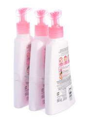 Dermoviva Fairness Hand Wash, Pink, 200ml, 3 Pieces