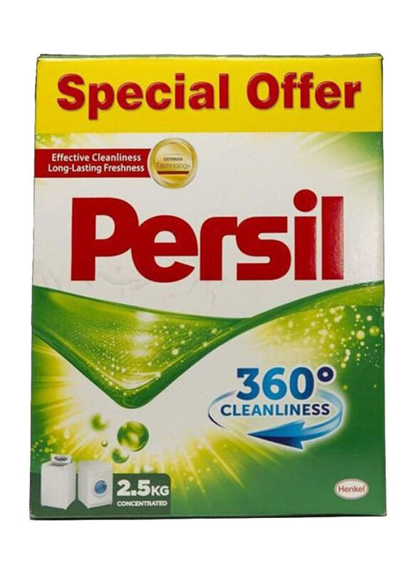 

Persil Concentrated Laundry Detergent Powder, 2.5 Kg