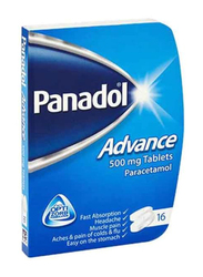 Panadol Advance Paracetamol for Pain & Fever Relief, 500mg, 24 Tablets