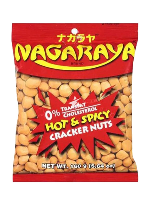 Nagaraya Cracker Nuts Hot & Spicy, 160g