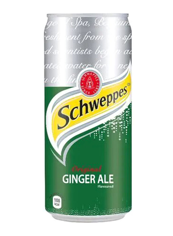 

Schweppes Ginger Ale Soft Drink, 300ml