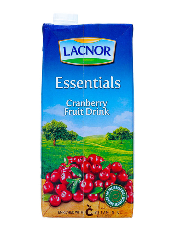 Lacnor Cranberry Juice, 1 Litre