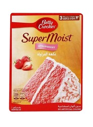 Betty Crocker Super Moist Strawberry Cake Mix (Serves up to 10 People), 400g