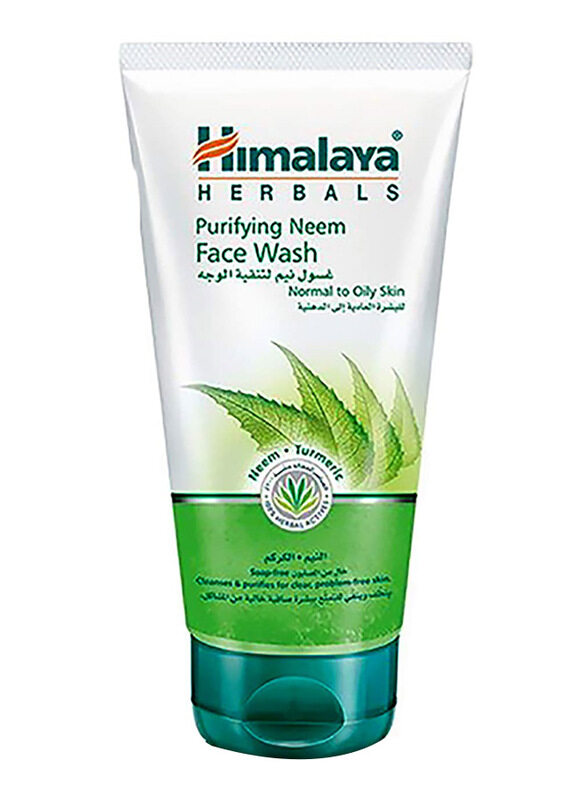 

Himalaya Purifying Face Wash with Neem & Turmeric for Normal to Oily Skin, 50ml