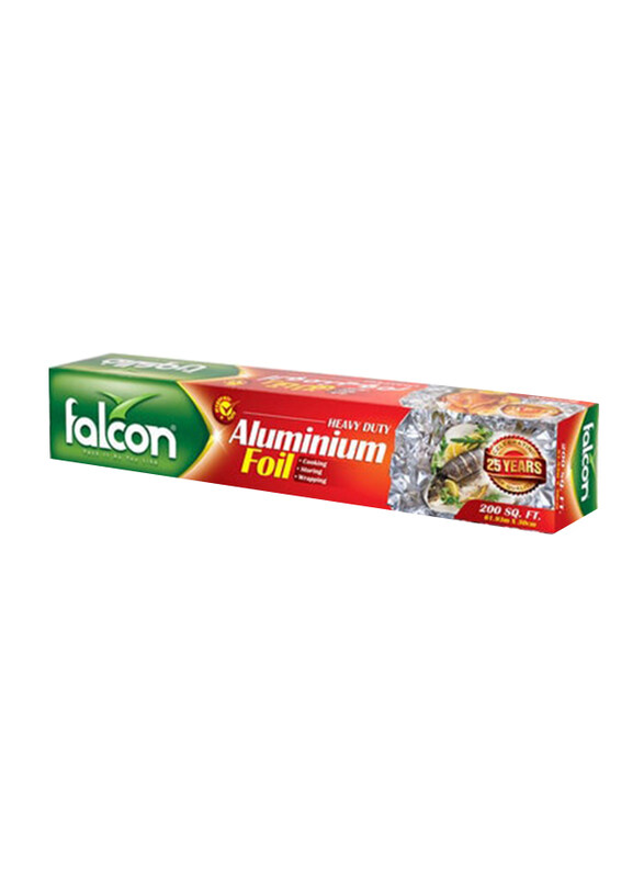 

Falcon 61.93m x 30cm Heavy Duty Aluminium Foil, 200sqft