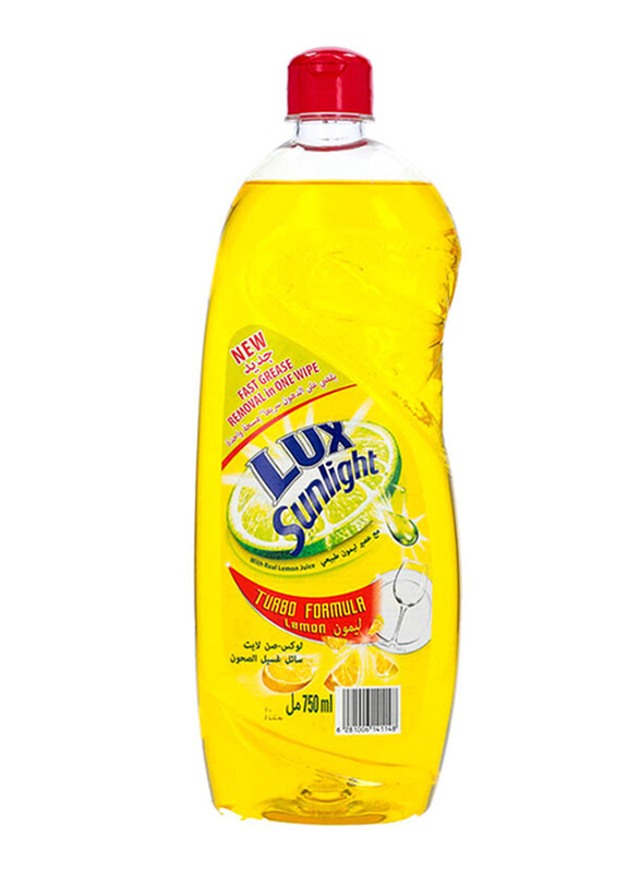 

Lux Lemon Scent Dishwashing Liquid, 750ml