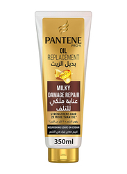 Pantene Pro-V Milky Damage Repair Hair Oil Replacement Cream for Damaged Hair, 350ml