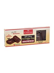 Eurocake Brownies with Chocolate Chips, 4 x 50g