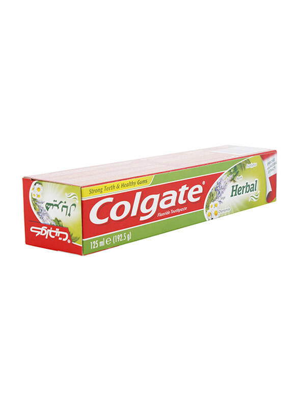 

Colgate Chamomile Sage Myrrh & Eucalyptus Herbal Toothpaste, 125ml